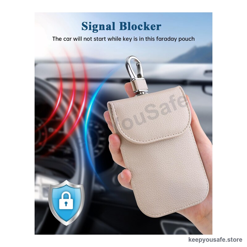 KeepYouSafe Faraday Anti-Theft Car Key Pouch